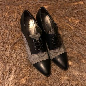 Guess by Marciano 9m heels. Black and Grey